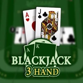 Blackjack 3H (Habanero) slot visual from Habanero available on betmazecasino.eu